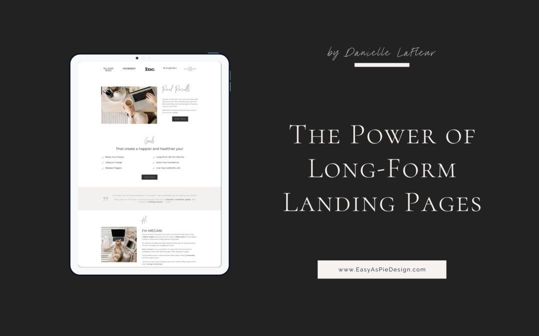 The Power of Long-Form Landing Pages