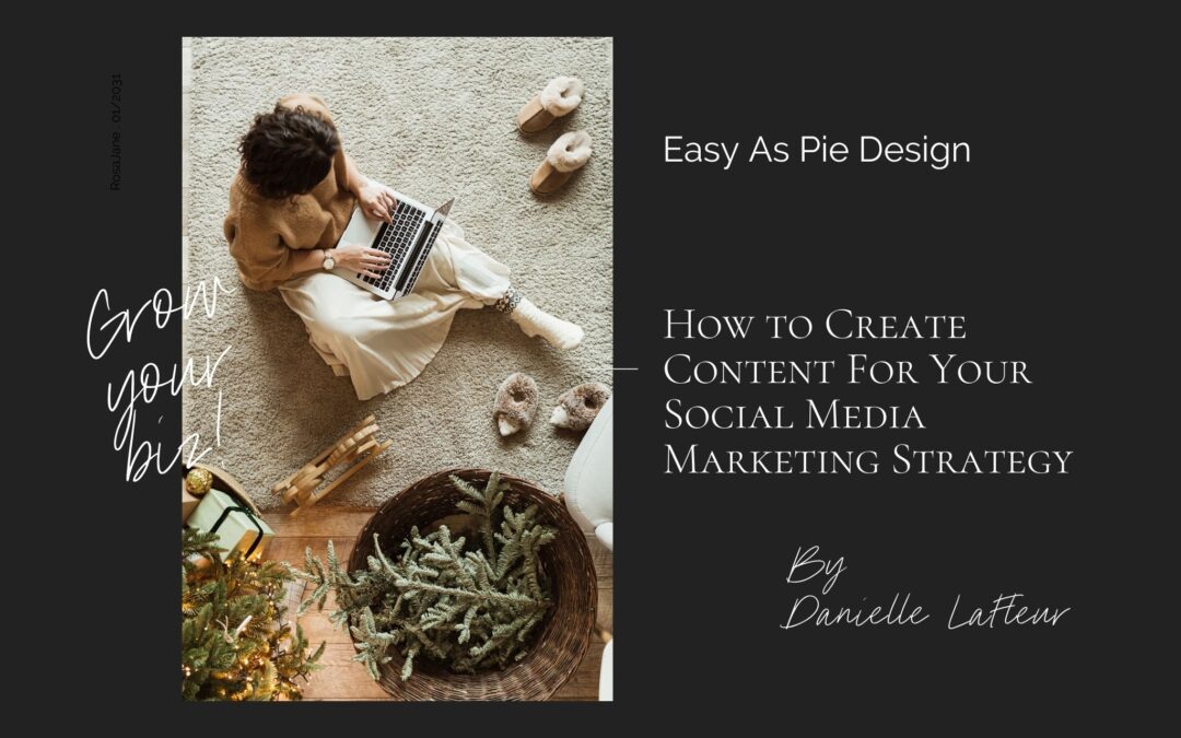 How to Create Content For Your Social Media Marketing Strategy